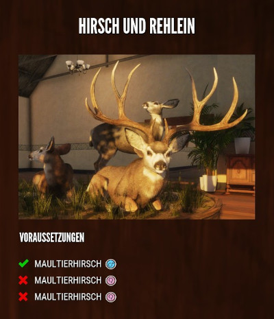 Multimount - Hirsch und Rehlein