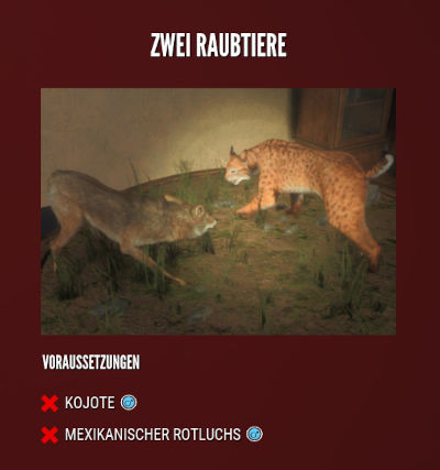 Multimount - Zwei Raubtiere