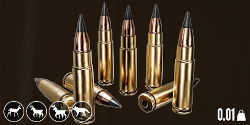Logo Munition 7.62 x 35mm Polymerspitzen-Geschoss