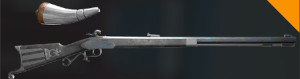 Waffe Hudzik Kaliber .50 Perkussionsgewehr - mehr Dateils anzeigen border=