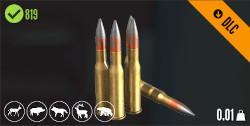 Logo Munition 7.62x54R Soft-Point-Geschoss